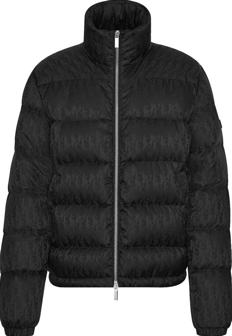 dior coat oblique|Dior oblique puffer.